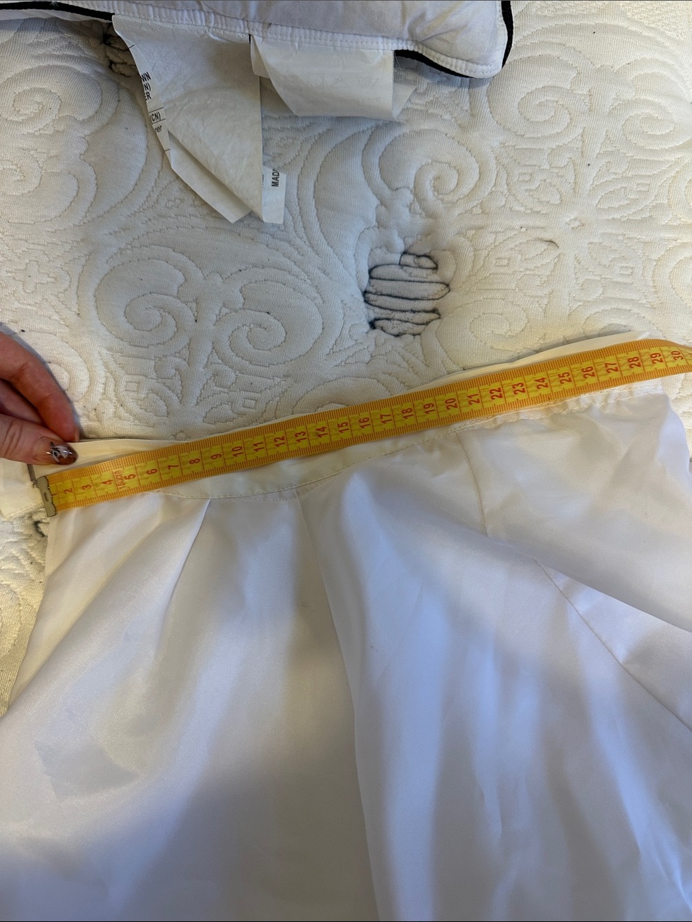 White Ruffled Full-Length underskirt - Picture 9 of 9